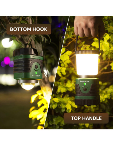 Linterna de Camping LED Lighting EVER 1000LM Recargable IP44