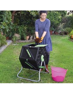 Tumbler de Compostaje Miracle-Gro 105L - Giro Fácil 2