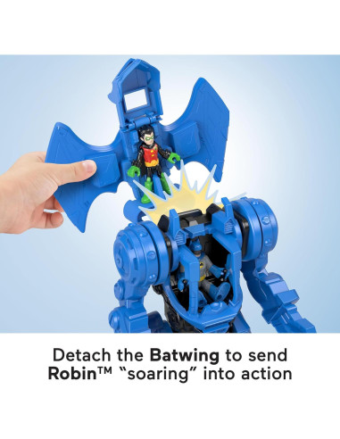 Playset Centro de Comando Robo Batman Fisher-Price 25,4 cm