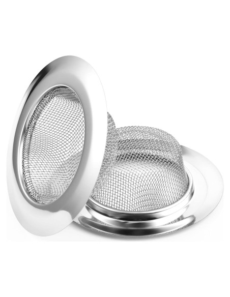 Colador de Acero Inoxidable Lunyi 11.4 cm Anti-obstrucción - 2 PCS Colador de Acero Inoxidable Lunyi 11.4 cm Anti-obstrucción - 2 PCS
