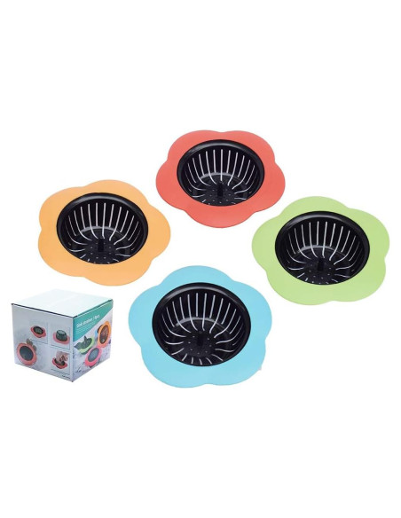 Colador de Fregadero Tmflove 4 Piezas Multicolor 11.4 cm Colador de Fregadero Tmflove 4 Piezas Multicolor 11.4 cm