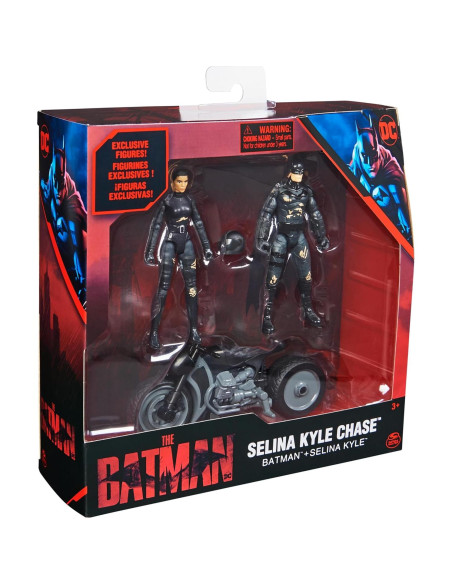 Conjunto de Persecución Selina Kyle Batman 4" Spin Master Conjunto de Persecución Selina Kyle Batman 4" Spin Master