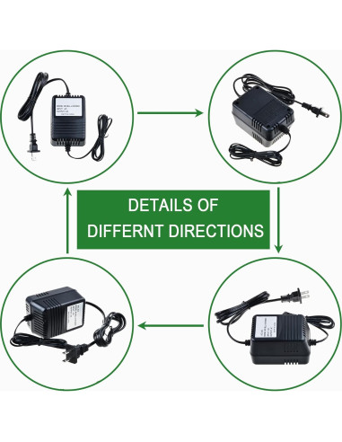 Adaptador de CA VIOLIGHT para desinfectante de cepillos 100-240V