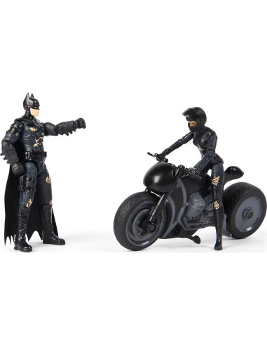 Conjunto de Persecución Selina Kyle Batman 4" Spin Master