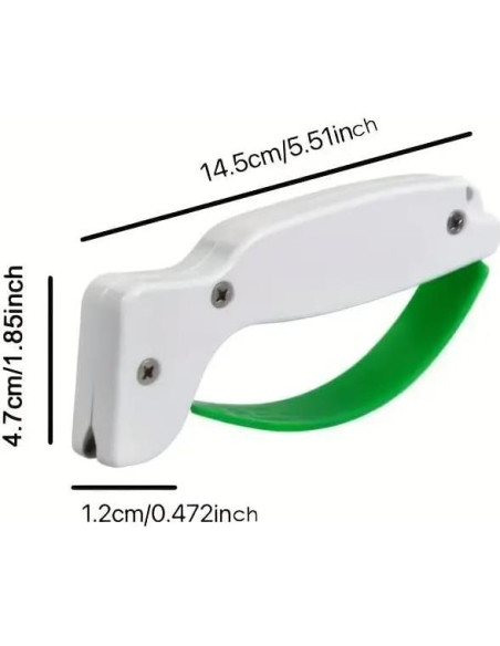 Afilador de Cuchillos Portátil Comimark 2 Pcs Acero Afilador de Cuchillos Portátil Comimark 2 Pcs Acero