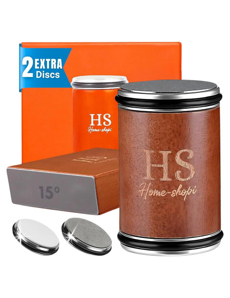 Afilador de cuchillos rodante Home Shopi con 2 discos Afilador de cuchillos rodante Home Shopi con 2 discos