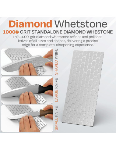 Afilador de Cuchillos NIMBVS con Diamante y Cerámica 0.72 kg