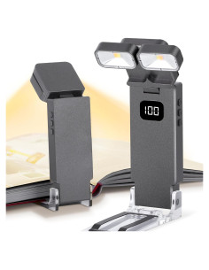 Luz de Lectura Dott Arts LED Recargable 1000mAh Negra