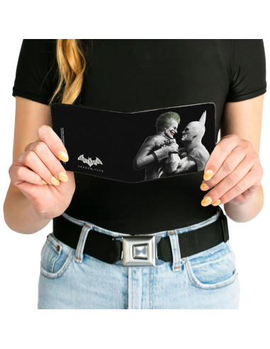 Cartera Bifold Hombre Buckle-Down Batman Cuero Vegano
