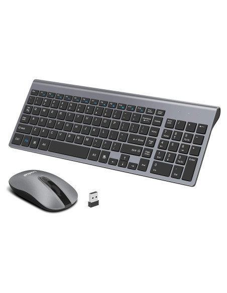 Combo Teclado y Ratón Inalámbricos LeadsaiL LX-008 Compacto Combo Teclado y Ratón Inalámbricos LeadsaiL LX-008 Compacto