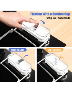 Filtro de Fregadero Plegable Honeydak con Ventosa y 100 Bolsas 2