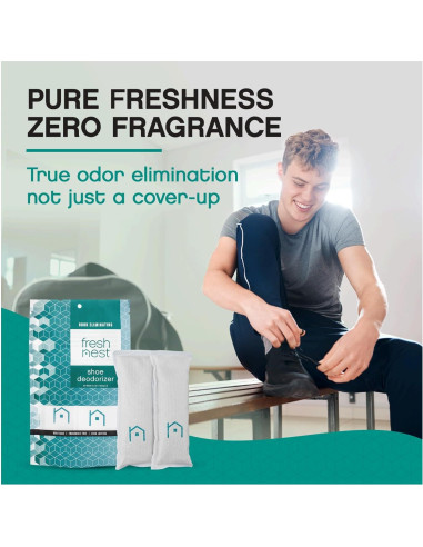 Desodorante para Zapatos Fresh Nest 2-Pack - Eliminador de Olores
