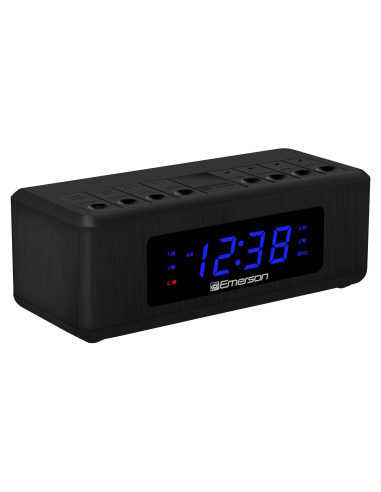 Reloj Despertador AM/FM Emerson CK2023 con Pantalla LED 0.6"