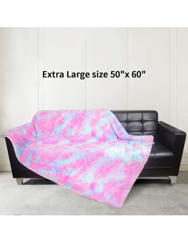 Manta Eléctrica Calentada ZXU 127x152 cm 12 Niveles Rosa