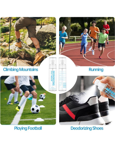 Spray Desodorante para Zapatos Jiffine 120ml Sin Fragancia