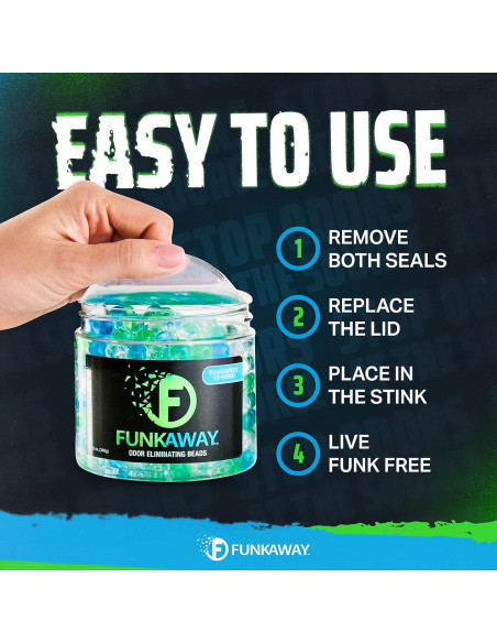 Perlas Eliminadoras de Olores FunkAway 340 g - Efecto Duradero Perlas Eliminadoras de Olores FunkAway 340 g - Efecto Duradero
