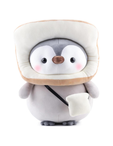 Anboor Pingüino Tostada 35 cm Juguete de Peluche Suave