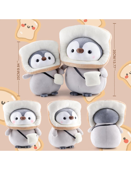 Anboor Pingüino Tostada 35 cm Juguete de Peluche Suave Anboor Pingüino Tostada 35 cm Juguete de Peluche Suave