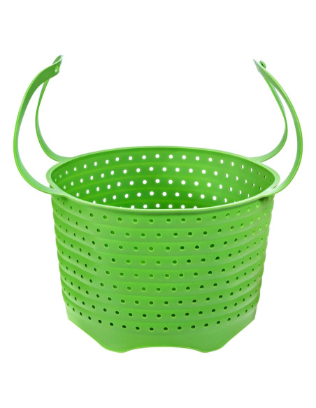 Cesta de Vapor Silicona Silikong 20 cm Plegable Ahorra Espacio Cesta de Vapor Silicona Silikong 20 cm Plegable Ahorra Espacio