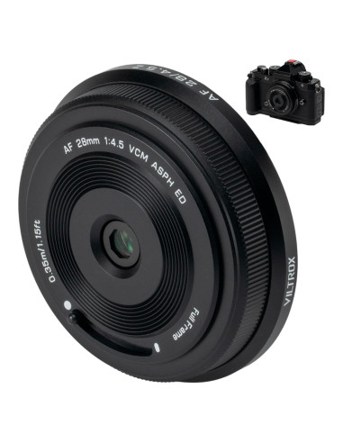 Lente Pancake VILTROX 28mm F4.5 Z para Nikon Z - Gran Angular