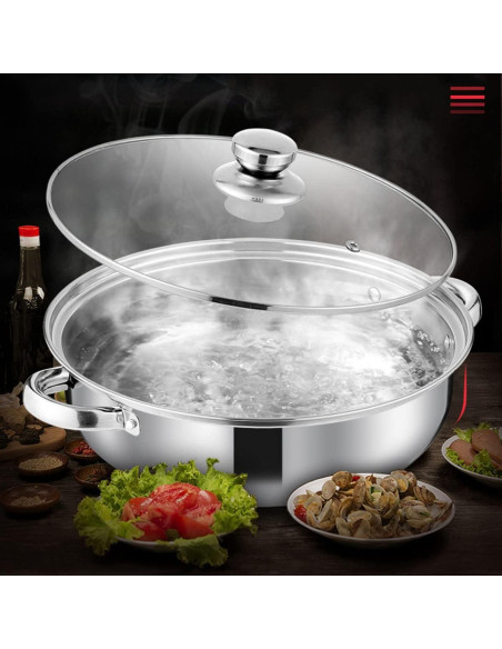 Olla de Vapor 2 Niveles LCPUD Acero Inoxidable 28 cm Olla de Vapor 2 Niveles LCPUD Acero Inoxidable 28 cm