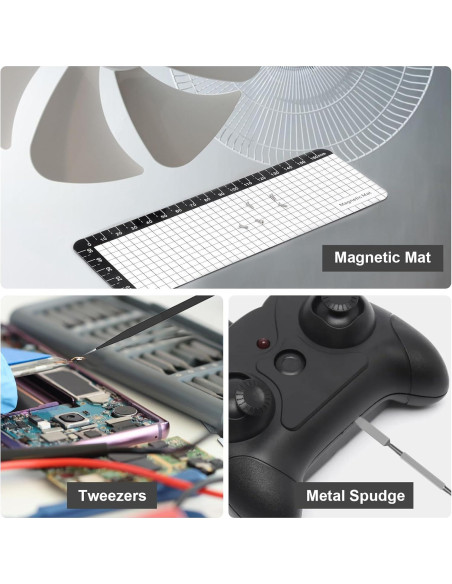 Destornillador Eléctrico MQFORU 72 en 1 con Pantalla LED Destornillador Eléctrico MQFORU 72 en 1 con Pantalla LED