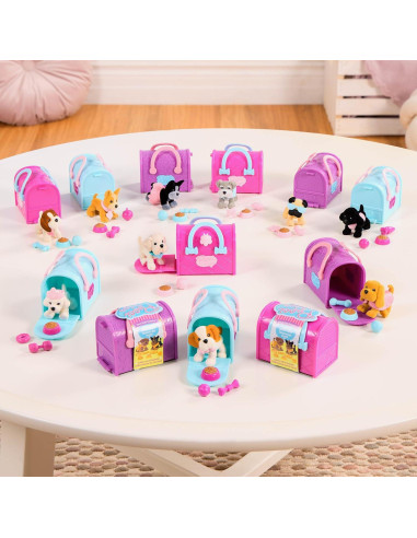 Pucci Pups - Conjunto de Cachorros 3 en 1 - Boston, Pug, Shih Tzu