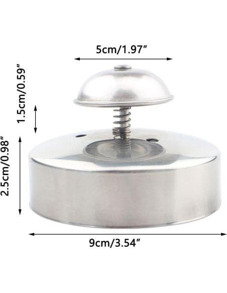 Cortador y Sellador de Sándwich HomeSoGood Acero Inoxidable 9 cm Cortador y Sellador de Sándwich HomeSoGood Acero Inoxidable 9 cm