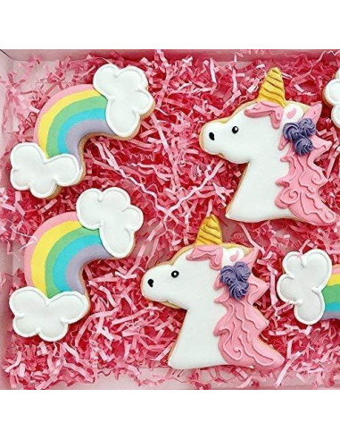 Juego de Cortadores de Galletas Unicornio Ann Clark 3 Piezas
