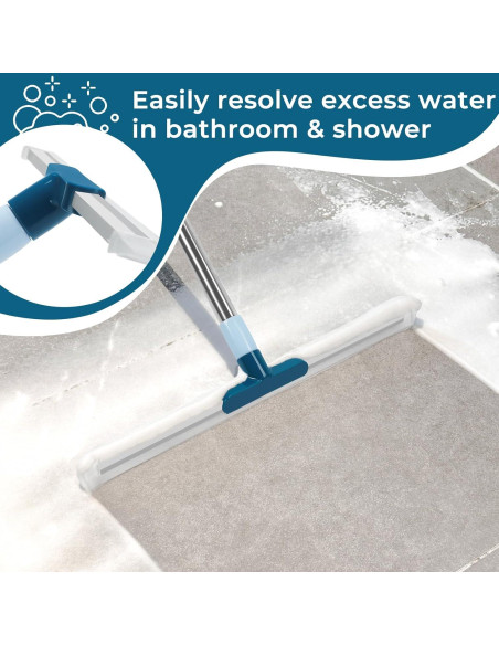 Raspador de Suelo TrueYee 43 cm con Mango de 144 cm Ergonómico Raspador de Suelo TrueYee 43 cm con Mango de 144 cm Ergonómico