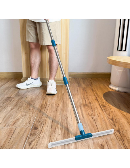 Raspador de Suelo TrueYee 43 cm con Mango de 144 cm Ergonómico Raspador de Suelo TrueYee 43 cm con Mango de 144 cm Ergonómico