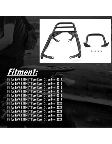 Portaequipajes trasero MOFANS para BMW R Nine T 2014-2024