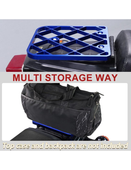 Soporte de Equipaje Xitomer para Motocicleta TW200 1987-2025 Soporte de Equipaje Xitomer para Motocicleta TW200 1987-2025