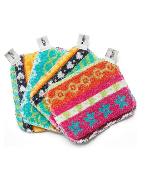 Esponjas Reutilizables Skoy Scrub Paquete de 4 Ecológicas Esponjas Reutilizables Skoy Scrub Paquete de 4 Ecológicas