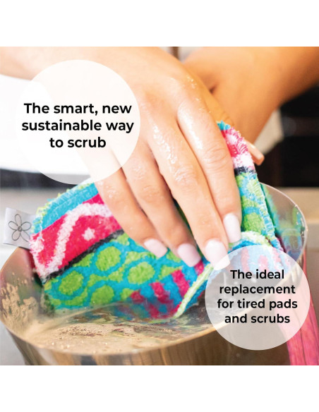 Esponjas Reutilizables Skoy Scrub Paquete de 4 Ecológicas Esponjas Reutilizables Skoy Scrub Paquete de 4 Ecológicas