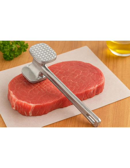 Martillo Aplanador de Carne BNYD Doble Cara 27.4x7.8 cm Martillo Aplanador de Carne BNYD Doble Cara 27.4x7.8 cm
