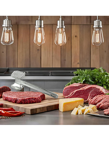Martillo Aplanador de Carne BNYD Doble Cara 27.4x7.8 cm