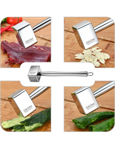 Ablandador de carne GXONE de acero inoxidable 304 0.75 kg