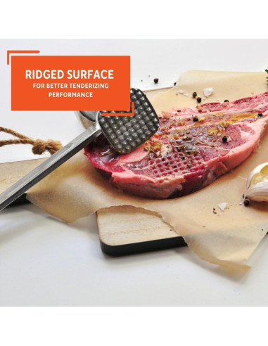 Aplanador de Carne IMUSA IMU-71015 Acero Inoxidable 29.59 cm