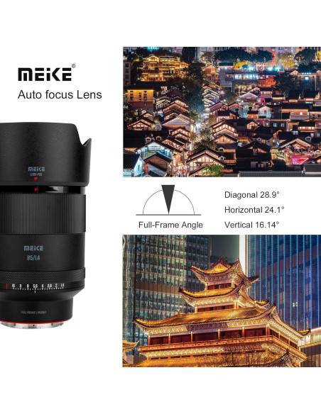 Lente Meike 85mm F1.4 STM para Cámaras L-Mount Lente Meike 85mm F1.4 STM para Cámaras L-Mount