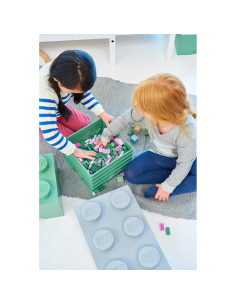 Caja de Almacenamiento LEGO Verde 2.6L Apilable Room Copenhagen 2