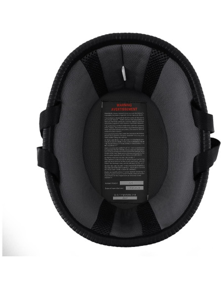 Casco de Motocicleta Beanie H-YEEU XL Aprobado DOT Negro Casco de Motocicleta Beanie H-YEEU XL Aprobado DOT Negro