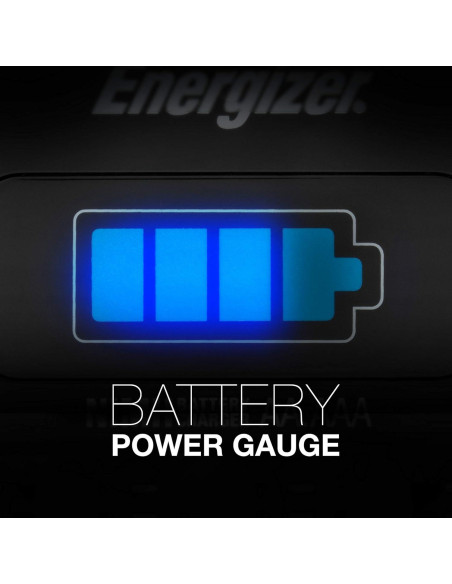 Cargador Energizer 1 Hora para Baterías AA AAA NiMH Cargador Energizer 1 Hora para Baterías AA AAA NiMH