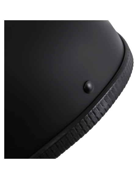 Casco de Motocicleta Beanie H-YEEU XL Aprobado DOT Negro Casco de Motocicleta Beanie H-YEEU XL Aprobado DOT Negro