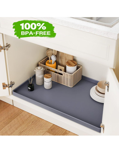Alfombrilla Impermeable FLATO 86x55 cm para Fregadero