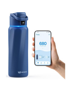 Botella de Agua Inteligente WaterH Boost 0,95 L Azul