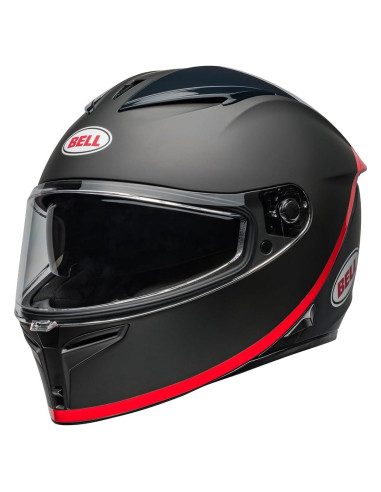 Casco Bell Lithium MIPS Mate Rojo/Negro Mediano