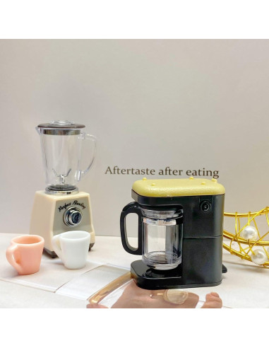 Mini Licuadora y Máquina de Café LUOZZY para Niños - 12 Accesorios