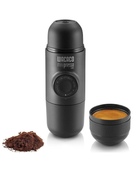Máquina de Espresso Portátil WACACO Minipresso GR Manual 360g Máquina de Espresso Portátil WACACO Minipresso GR Manual 360g