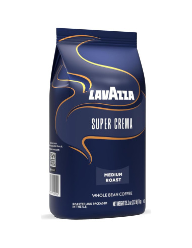 Café en Grano Lavazza Super Crema 997 g Tostado Medio